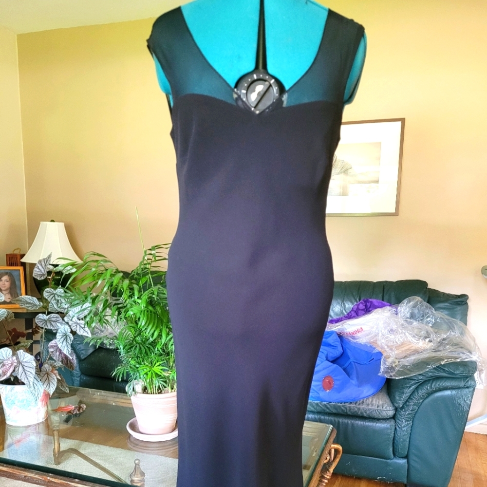 Jones New York black evening dress, size 8